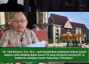 DUGAAN KRIMINALISASI IRT MENGGUNCANG RIAU: PERNYATAAN DR. YUDI KRISMEN UNGKAP KEKELIRUAN STRUKTURAL PENYIDIK — POLD A RIAU DAN PROPAM DIDESAK BUKA ULANG PENYIDIKAN DAN TINDAK OKNUM