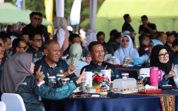 Danrem 043/Garuda Hitam Hadiri Rangkaian Peringatan HUT Ke-80 Korps Marinir di Marines ECO Park Brigif 4 Marinir/BS