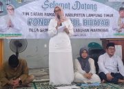 Bupati Lampung Timur Serahkan Hibah Rp. 20 Juta untuk Ponpes Saat Hadiri Safari Ramadhan