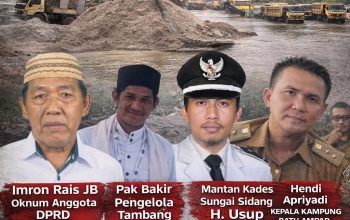 Tambang Pasir Ilegal Menggurita di Batu Ampar, Diduga Libatkan Sejumlah Oknum kepala desa setempat, Himbauan Kapolri Seolah Diabaikan