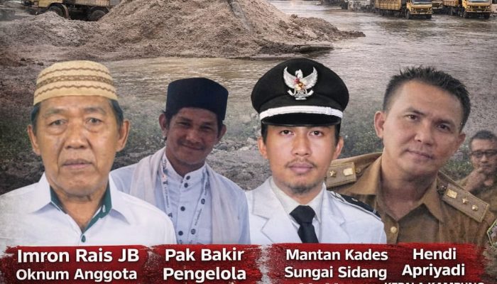 Tambang Pasir Ilegal Menggurita di Batu Ampar, Diduga Libatkan Sejumlah Oknum kepala desa setempat, Himbauan Kapolri Seolah Diabaikan