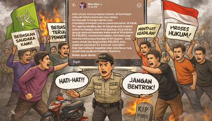 Viral Ajakan Demo Pembebasan Terduga Pelaku Pengeroyokan, Dikhawatirkan Picu Konflik Sosial