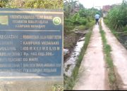 Dana Desa Medasari Disorot, Dugaan Kurang Volume dan Pungutan Warga Mencuat