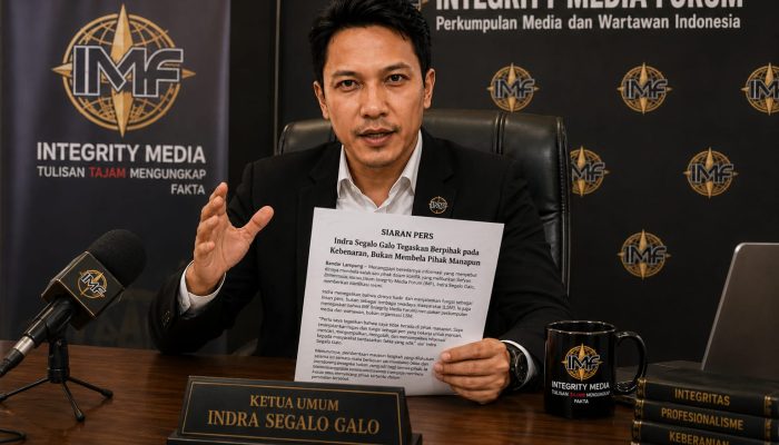 Indra Segalo Galo Tegaskan Berpihak pada Kebenaran, Bukan Membela Pihak Manapun