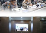 Karo SDM Polda Lampung, Kombes Pol Dr. Ariefaldi Warganegara, S.H., S.I.K., M.M., CPHR., CBA., CHRM., Mengikuti Vicon Rapat Koordinasi Pengusulan Tanda Kehormatan Nugraha Sakanti Tahun 2026