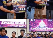 Demam E-sport Guncang Tulang Bawang, Memperingati Hut Bhayabgkara Ke-80 Polres Tulang Bawang Gelar Tournamen E-Sport Mobile Legend 