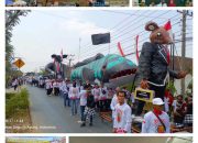 Meriah! Desa Bumi Kencana dan SPBU 142 Gelar Karnaval Budaya Semarakkan HUT RI ke-81