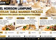 Hotel Horison Lampung Hadirkan “Table Manner Package”, Padukan Edukasi Etika Jamuan dan Pengalaman Fine Dining
