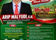 Bukan Sekadar Ingin Jadi Peratin, Ini Harapan Besar Arip Malyudi untuk Pekon Penengahan