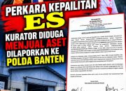 DUGAAN PENJUALAN ASET DALAM PERKARA PAILIT ES DISOROTI, PERSOALAN DILAPORKAN KE POLDA BANTEN