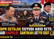 DPR Setujui Suyudi Ario Seto Jadi Kapolri, Gantikan Listyo Sigit